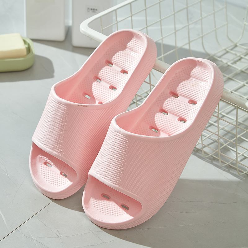 Household Bathroom Slippers Women Indoor Hollow Out Non-Slip Couple Hotel Gym Outdoor Sandals for Men ddmymarket