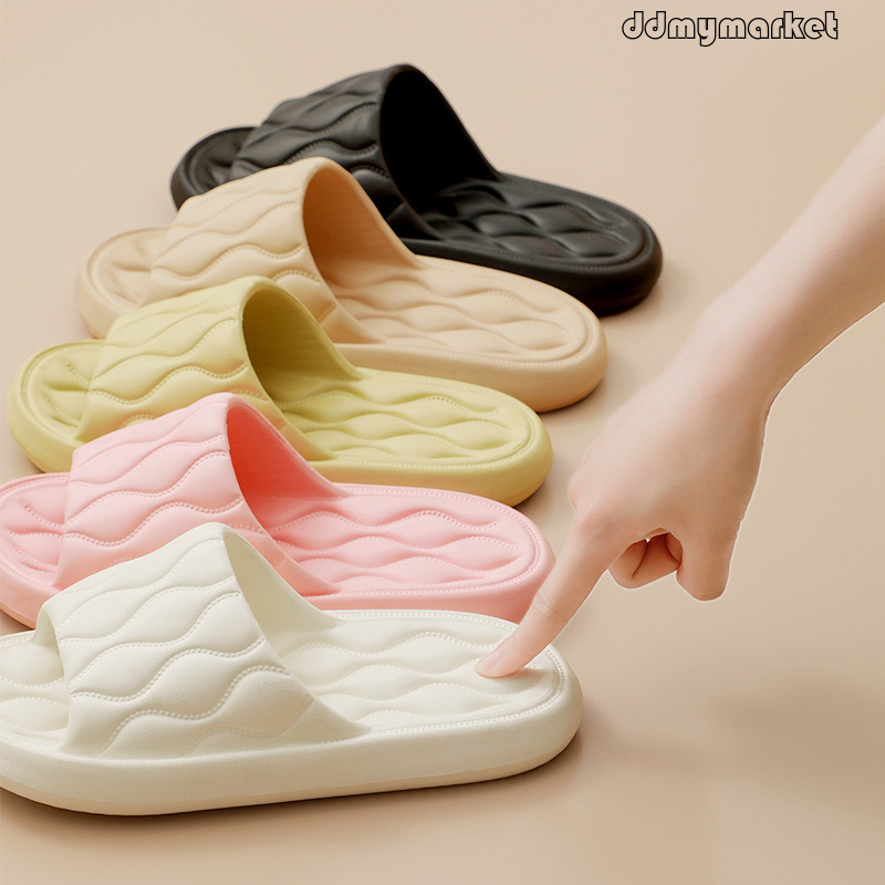 Women's Summer Indoor and Outdoor Comfortable Bathroom Non-Slip Slippers, Durable Men's Slippers ddmymarket