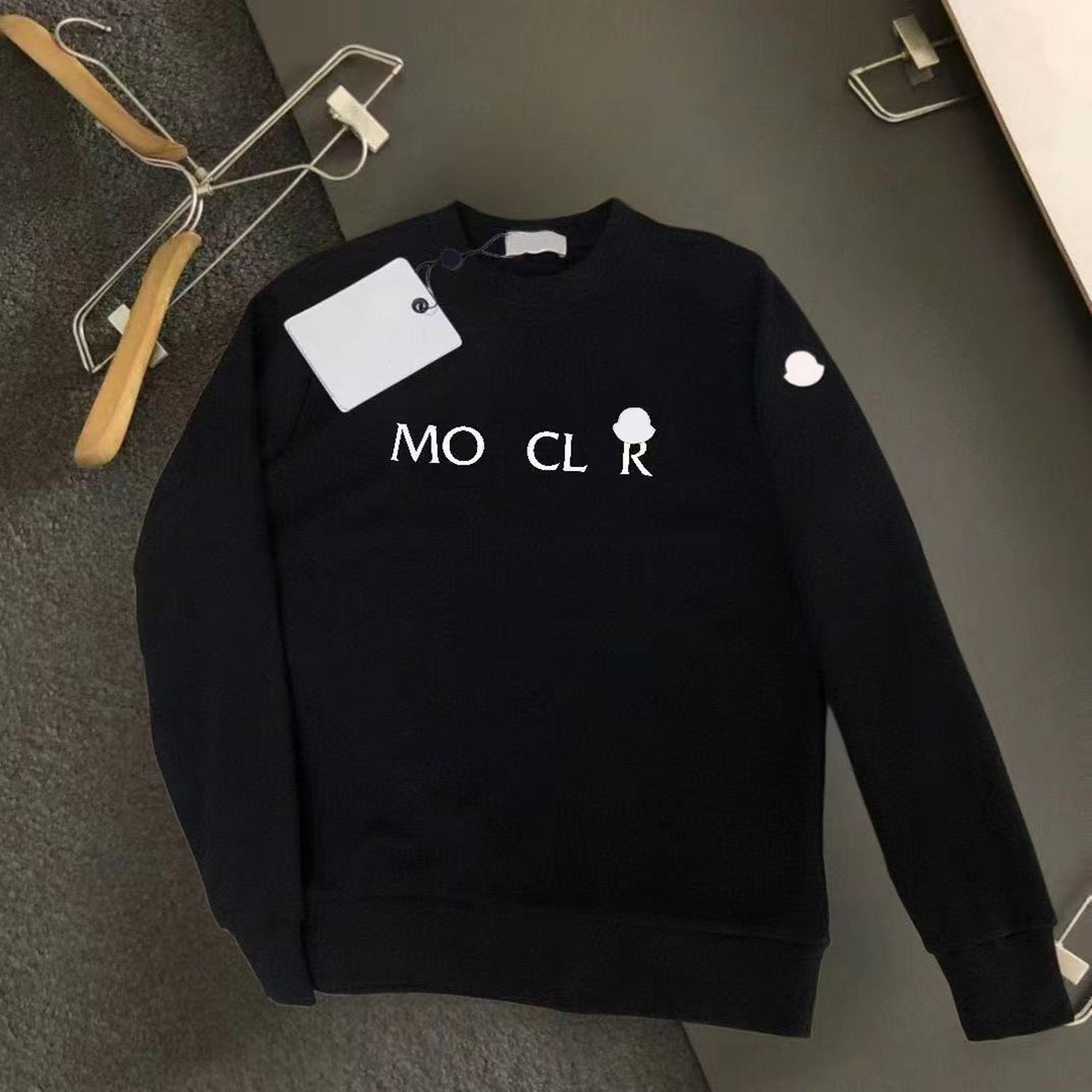 Moncles jacket Designer Mens Sweatshirts mayas hoodie Long Sleeves Pullover Fashion Letters Print Luxury Men Sweatshirt mayas shirt Round Neck Jumper M-5XL 047