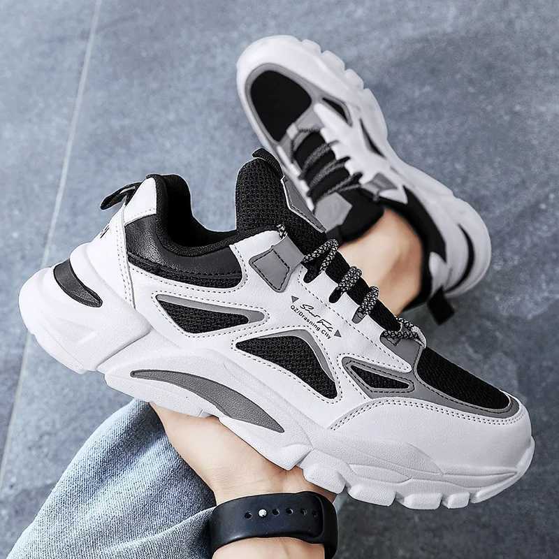 New Mens Casual Shoes Walking Shoes Sneakers Strolling Lightweight and Versatile Rebound Outdoor Daily Work Running Shoes Z250930
