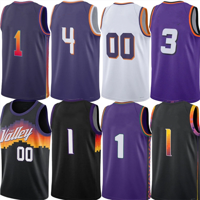 25 26 PHX Basketball Jerseys Phoenixs Sun Devinn Booker Jalen Green Dillon Brooks Khaman Maluach Ryan Dunn Graysonn Allen Mark Williams The Valley City Jersey