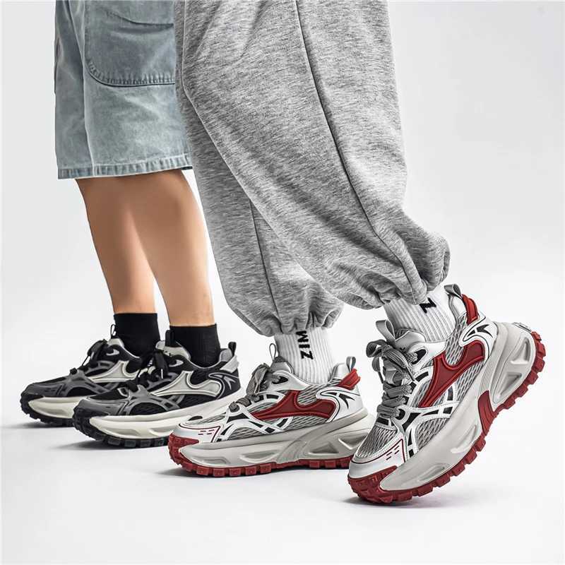 Mens Sports Shoes Fashionable and Casual Mens Thick Soled Sports Shoes Street Style Easy To Match Z250930