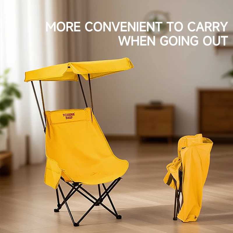 Ceiling Moon Chair Foldable Storage Premium Yellow Space Saving Outdoor Camping Chair Fishing Chair Living Room Chair J250930