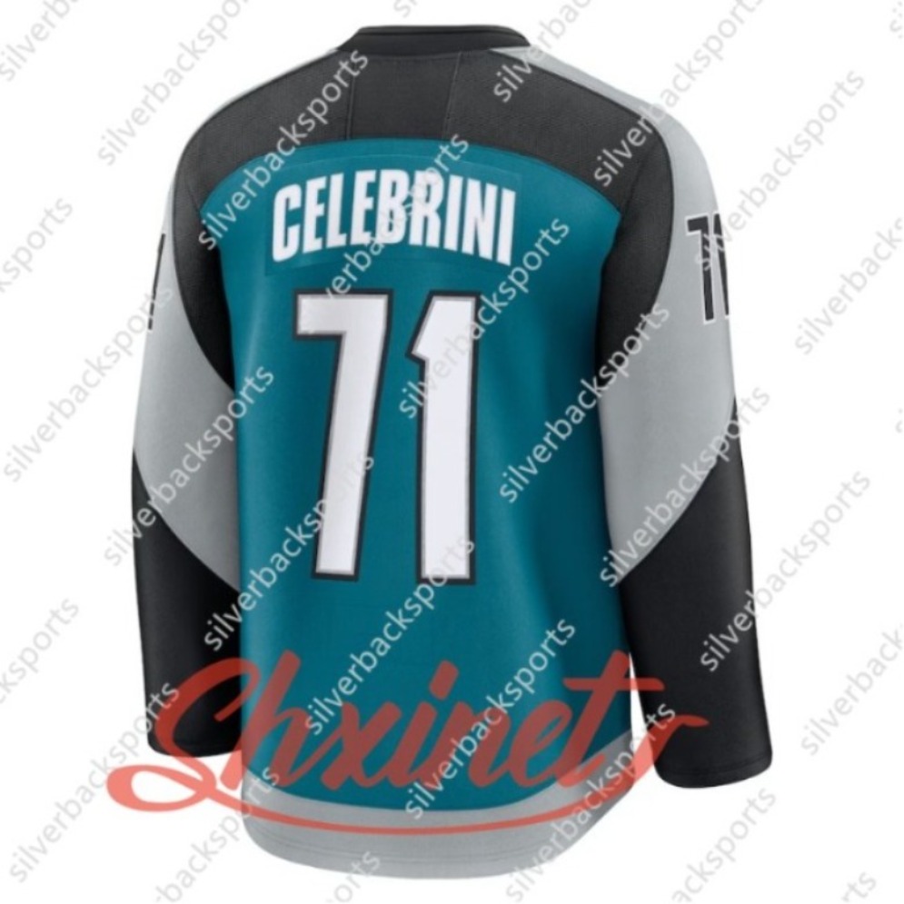 Macklin Celebrini 2025-26 Hockey Jersey Couture Hertl Vlasic Blackwood Lindblom Benning Strum Ferraro Custom Double-Reinforced Stitching Sweater Casual Wear Mens