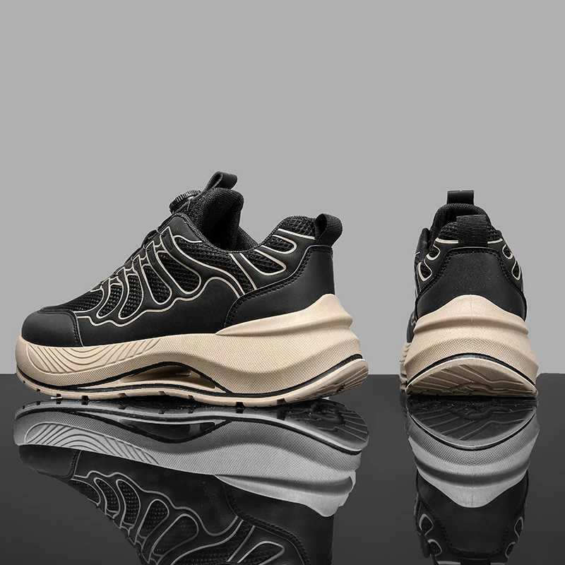 Dads shoes casual sports shoes versatile thick soled student sneakers mens shoes Z250930