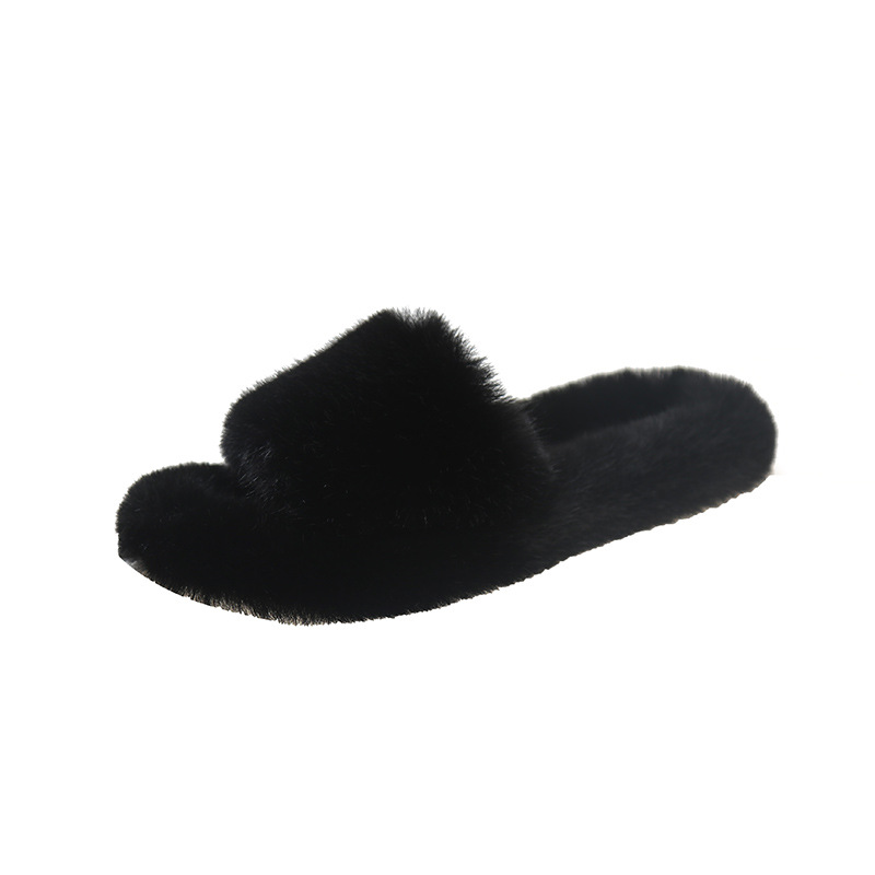 Designer shoes hot free shipping Autumn and winter outdoor home fashion classic 2cm 4cm 7cm thick bottom warm cotton mop for women size 35-42 black pi