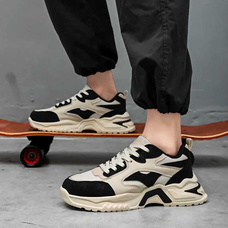 Mens Shoes Large Sizes Casual Sneakers Soft Breathable Mesh Nonslip Wearresistant Soles Comfortable Versatile Running Shoes Z250930