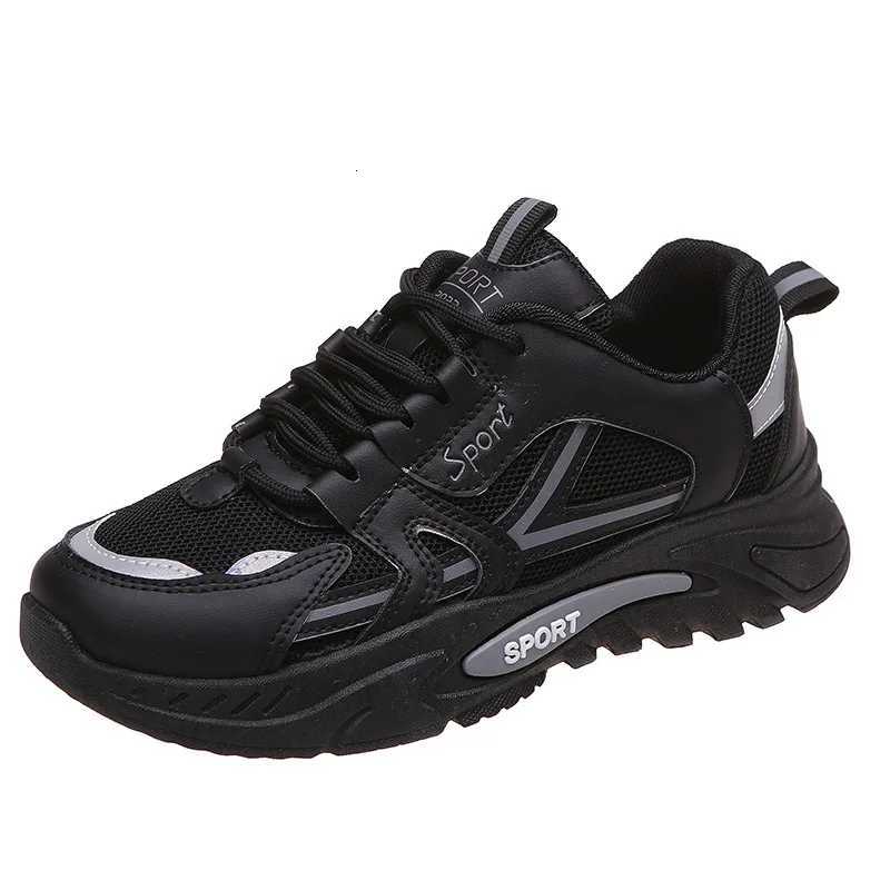 Womens Fashion Laceup Casual Sneakers Lightweight Soft Sole Running Shoes for Women Thick Soled Mesh Breathable Sports Shoes Z250930
