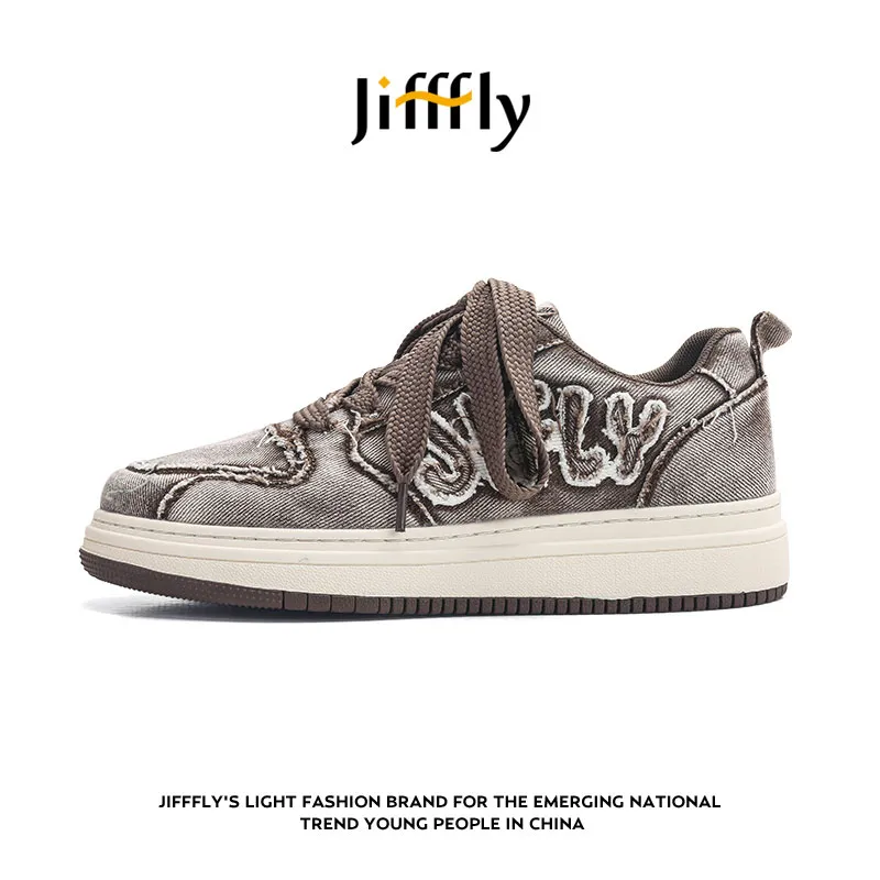 free shipping designer Jifffly's new autumn and winter versatile and trendy sports shoes casual sports couple's versatile running shoes