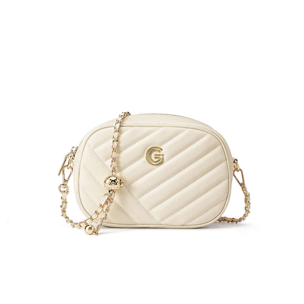 Luxury bag Summer New Genuine Leather Quilted Chain Small Square Fashion Versatile Phone Single Shoulder Crossbody Women s Bag