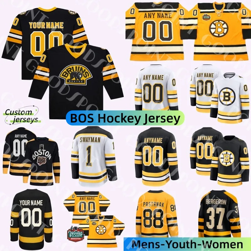 BOS Bruins hockey jerseys Zadorov #88 David Pastrnak McAvoy Marchand Retro Jersey Koepke Elias Lindholm Jersey geekie Mark Kastelic charlie 2025 mens hockey jersey