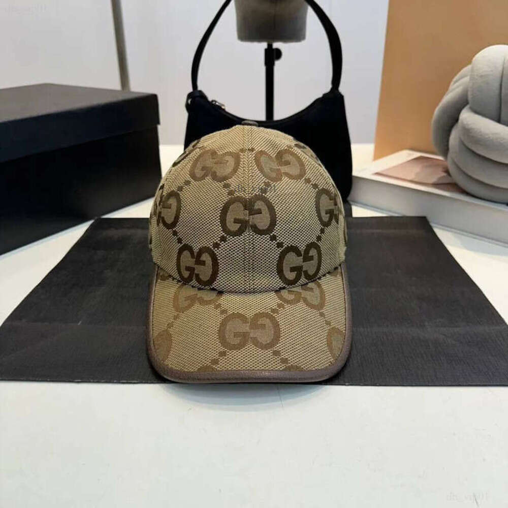 Gg 2025Ss Jumbo Fashion Designer Baseball G Men Brand Snapback Womens Denim Splicing Hat Tennis Cap Summer Beach Hats Dfd