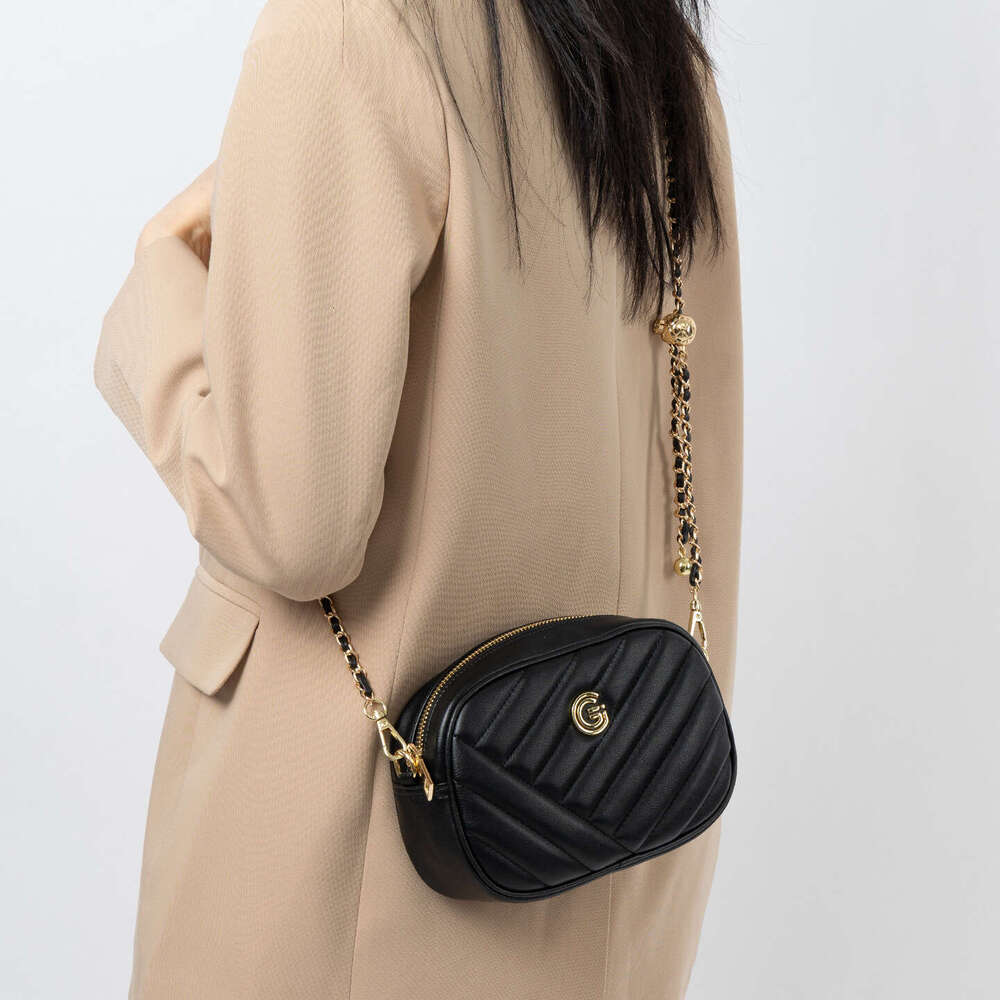 Luxury bag Summer New Genuine Leather Quilted Chain Small Square Fashion Versatile Phone Single Shoulder Crossbody Women s Bag