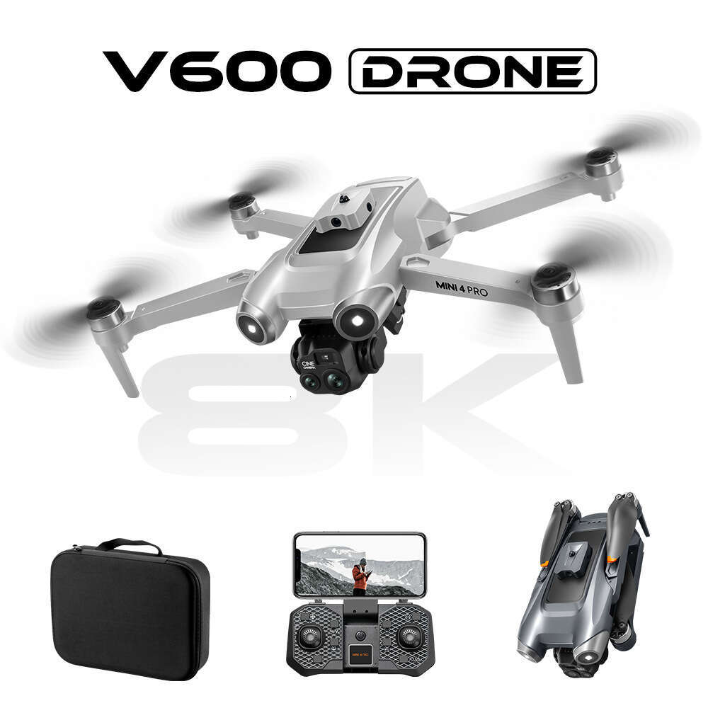 New Product V Brushless HD Aerial Photography Lifting Obstacle Avoidance Long Endurance Drone Remote Control Aircraft Toy