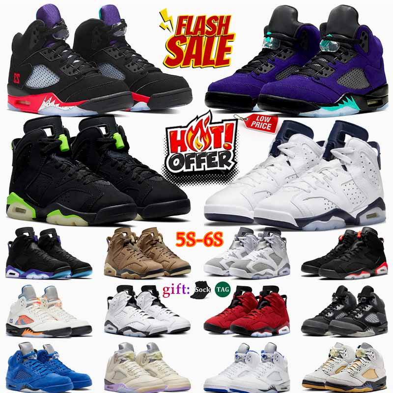Designer 5 5s Men Basketball Shoes 6 6s Raging Georgetown Toro Bravo Bull Fire Reverse golden Metallic Reimagined Ticket Burgundy Olive Sail Cool Mans Sneakers