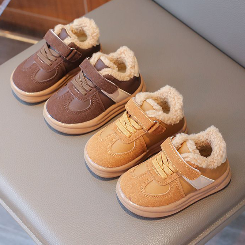 Winter Cotton Sport Shoes For s Children Thick Warm Casual Shoes Umshop For Toddler Boys Plush Warm Girls Sneakers Sizes 22 31 U0173 S251027