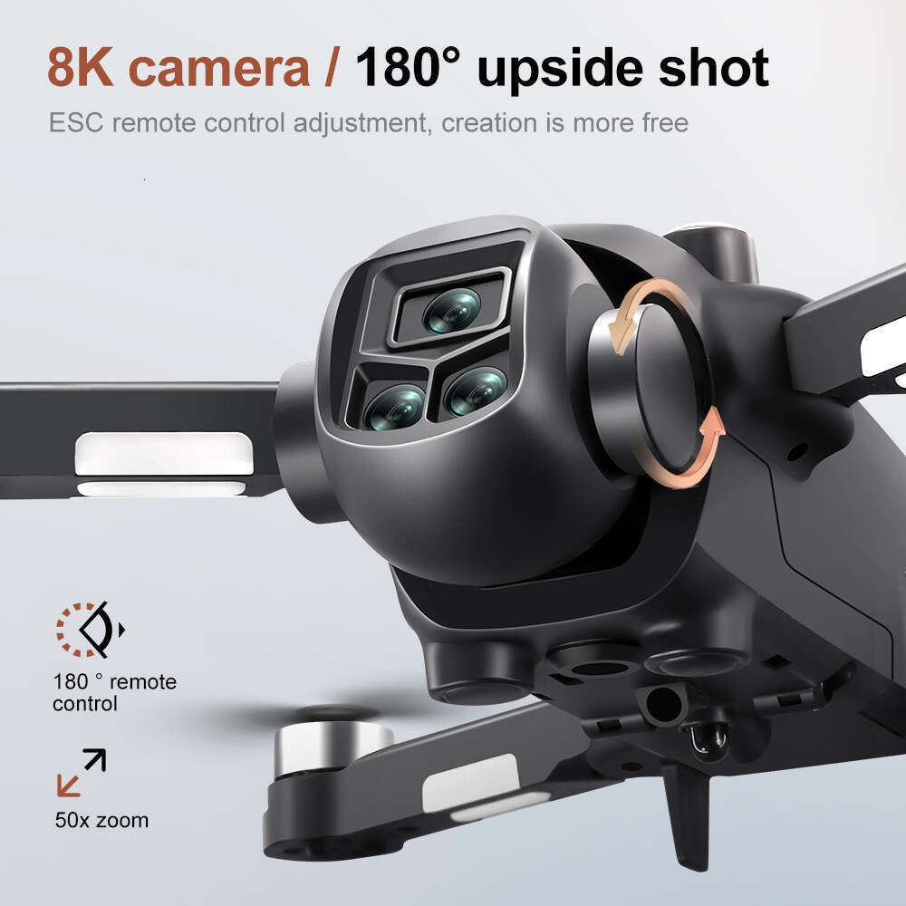 V Max Obstacle Avoidance Screen Brushless Motor Aerial Photography Aircraft Optical Flow Positioning Remote Control Drone