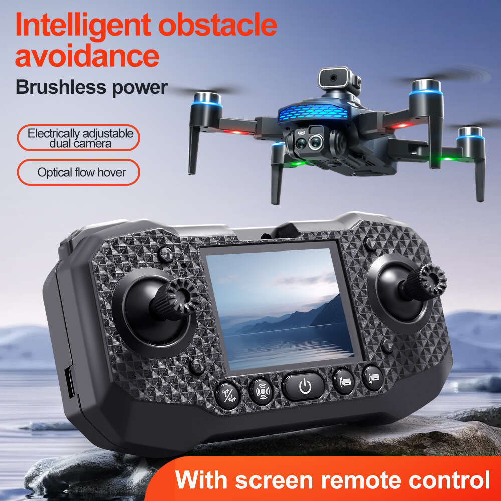 New M Brushless Motor Drone Positioning K Aerial Photography Quadcopter Optical Flow ESC Remote Control Aircraft