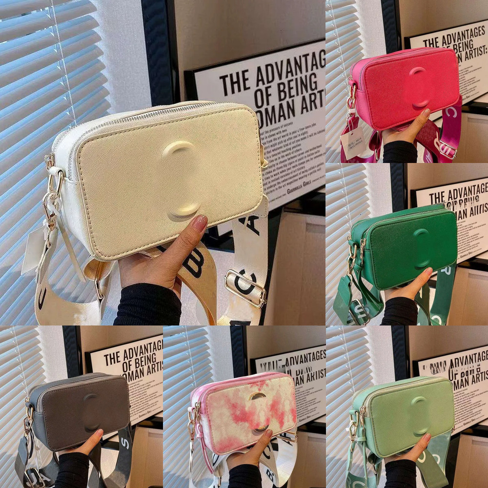 Mar Bag Designer Snapshot Bag Multicolor Camera Mini Bag Handbag Leather Cross Body Flap Women Clutch Leather Wear-Resistant Adjustable Strap 0Ee 31