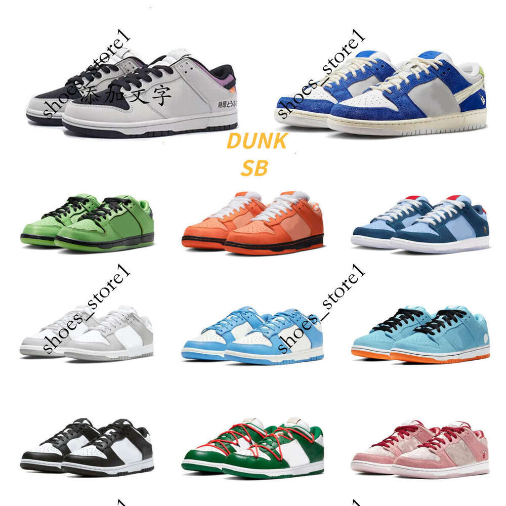 Dust 2025 Designer Men Running Shoes DUNklies Sneaker Panda White Blue Black UNC Grey Fog Photon Syracuse Candy Vintage Green Sail Trail Women Trainers Sports A05 a1