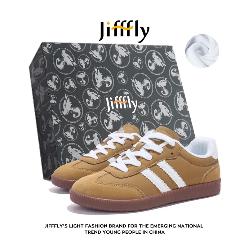 Jifffly Men's and women's outdoor sports shoes, casual retro, multi-functional sports shoes for height increase in teenagers