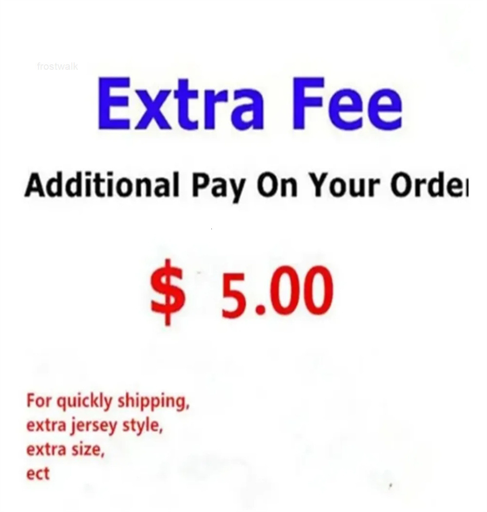 Extra Fee for Balanace Collectable special size add extra patch quickly ship or others 2024 caaa