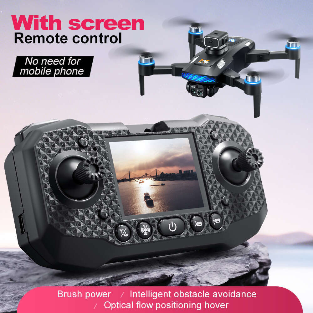 New M Brushless Motor Drone Positioning K Aerial Photography Quadcopter Optical Flow ESC Remote Control Aircraft