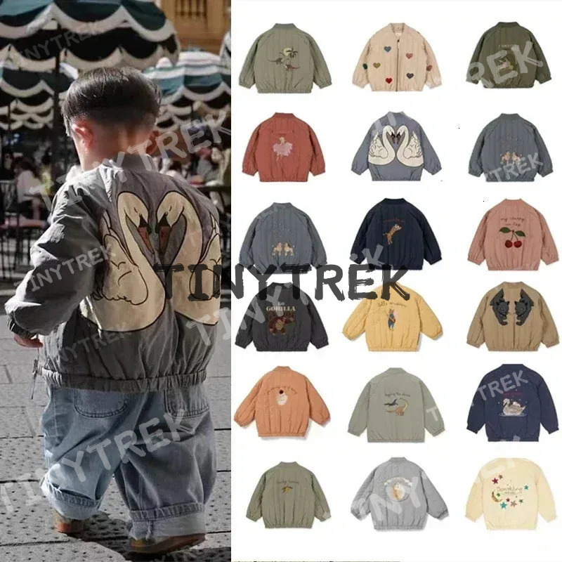 KS Childrens Lambswool Coat Autumn Winter Baby Boys Cotton Outerwear Toddler Girls Flight Suit Jacket Kids Clothes 241115