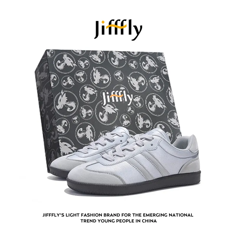 Jifffly Men's and women's outdoor sports shoes, casual retro, multi-functional sports shoes for height increase in teenagers