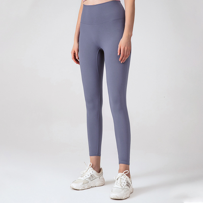 AYBL European and American Fitness Pants Womens High Waist Thin Breathable Hip Lift and Tight Sports Ninepoint Pants 250922