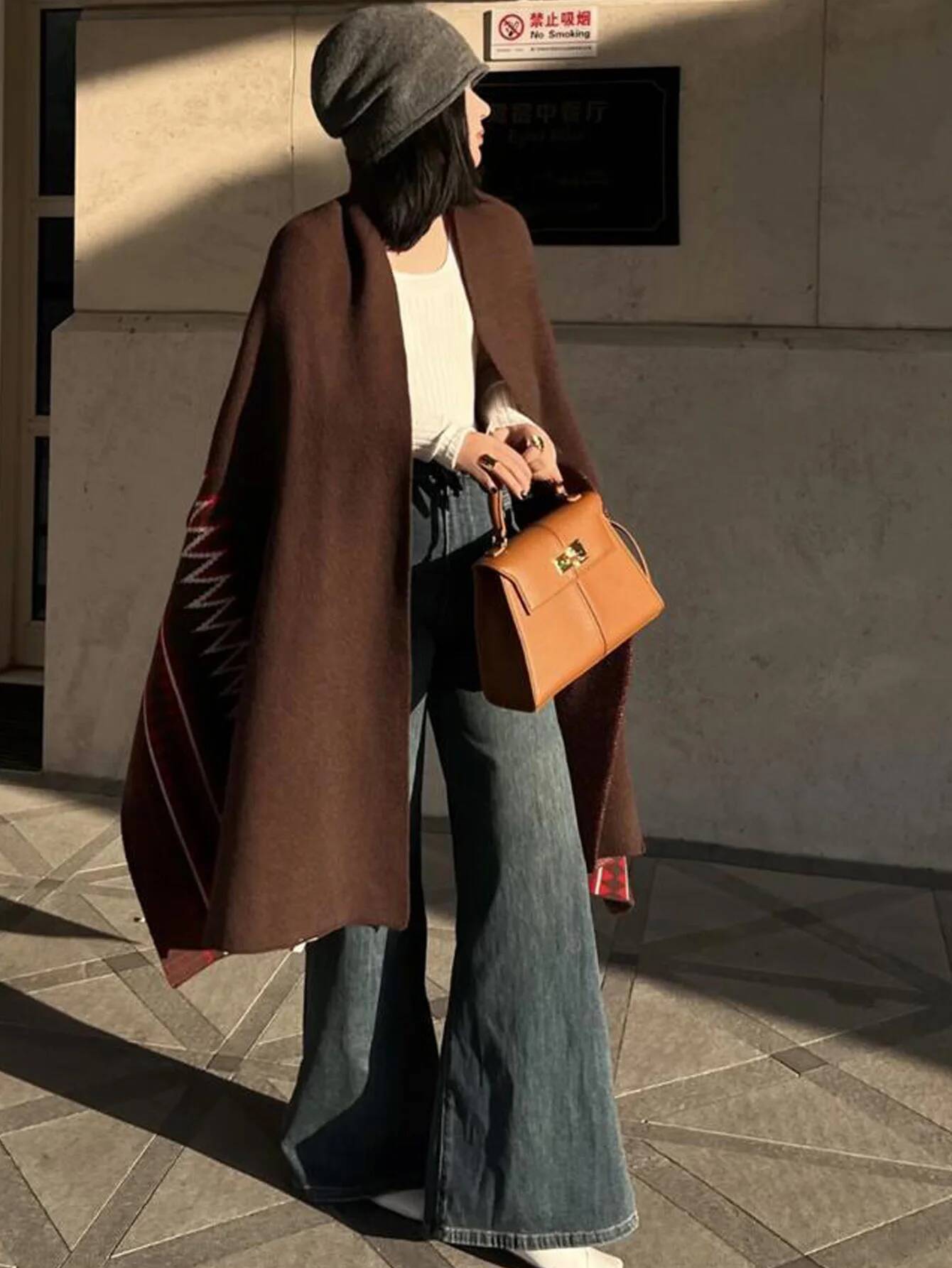 Simple Women's Fashion 2025 New Handbag Lychee Pattern Shoulder Elegant And Versatile Crossbody Bag