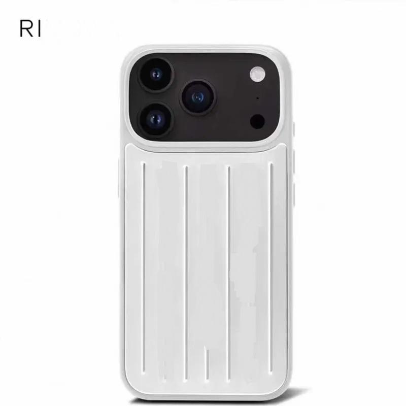 Rim Téléphone Bascule Designer IPhone Case pour Apple iPhone 17 Pro Max 16 15 14 13 Polycarbonate Aluminium Alloy Magsafe Weave Back Coque Coque