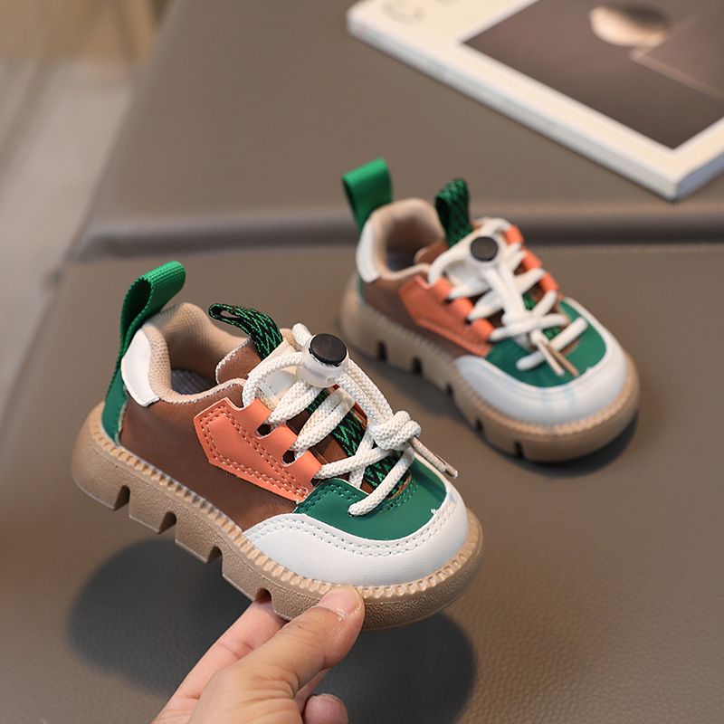 Colorful Children Shoes Pu Leather s Sneakers Baby Toddler Shoes Comfortable Soft Umshop Boys Girls Casual Shoes Sizes 21 30 U0158 S251027