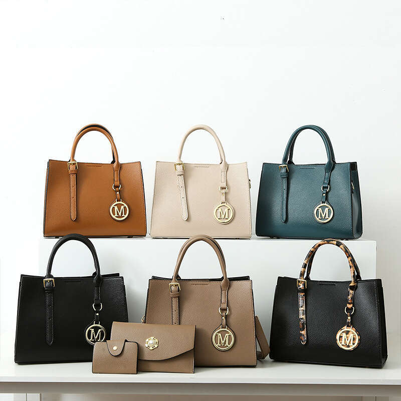 2025 New Large Capacity Single Shoulder Handbag Simple Fashion Women's Cross-Border Multi-Piece Mother-Daughter Bag Set for Women