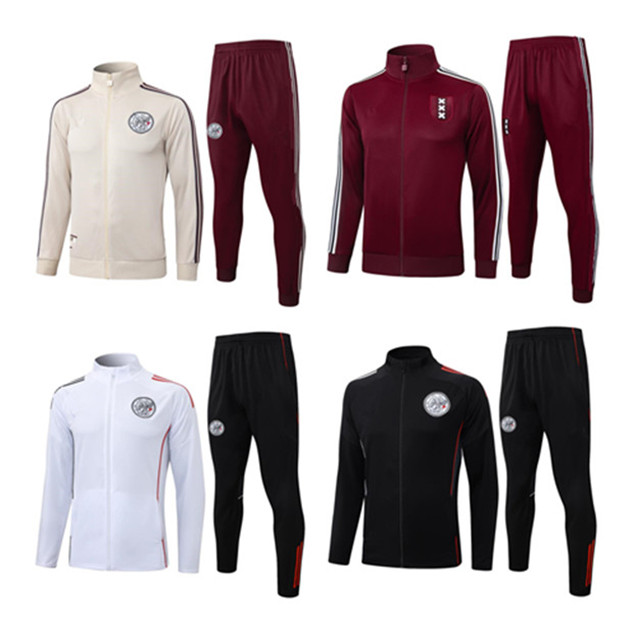 LAJAX Amsterdam tracksuit Soccer Jersey jacket 25 26 HENDERSON BERGWIJN training suit Kits maillot football shirts 2025 2026 men Kids Ajaox jacket