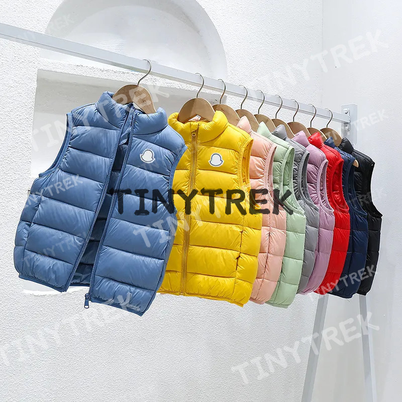 Coat Baby Vest Designer Kids Gilet Childrens Waistcoat Boys Girls Down Puffer Jacket
