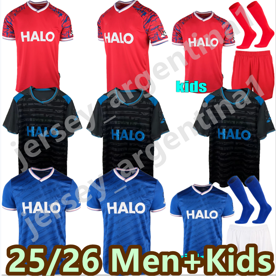 25 26 Ipswichss HIRST Soccer Jerseys Town LADAPO GREAVES SHEERAN DAVIS HARNESS BURNS BROADHEAD JOHNSON Home Away Football Shirt adult Men Kids kit uniform