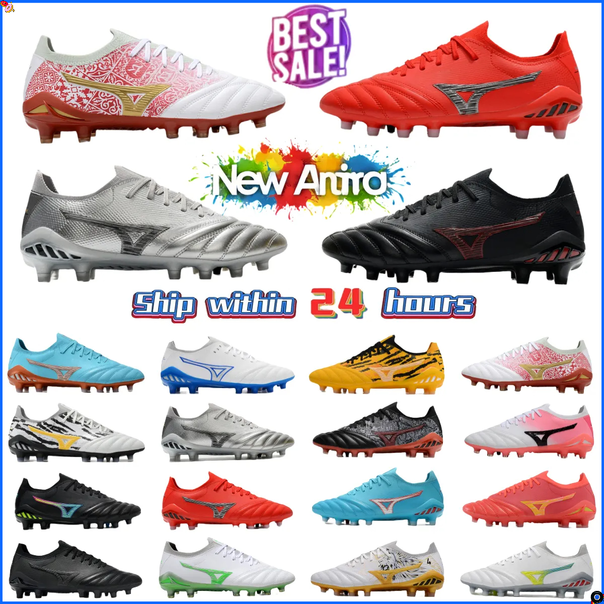 2025 New Designer Morelia Neo IV Beta Made In Japan Fg/Ag Dyna Cleats Prism Gold Boots Elite Mugen Laser Blue Alpha Sergio Ramos 4 Dhgate Vol. Lll Soccer Football Shoes