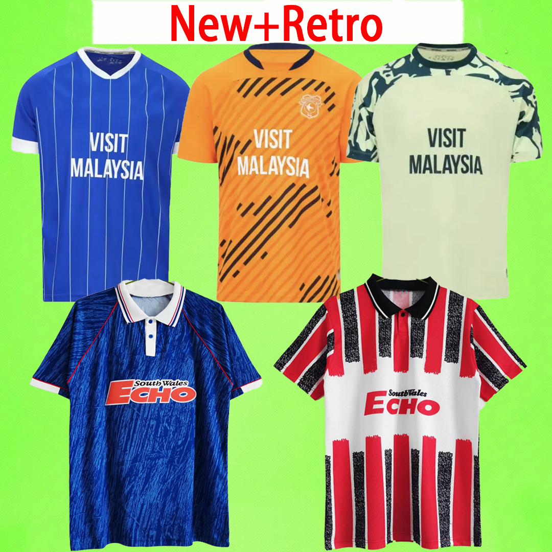 New + Retro 25 26 27 Cardiff RALLS Soccer Jerseys PHILOGENEP RINOMHOTA COLWILL Home away 2025 2026 2027 Football Shirts 1990 1991 1993 1994 Uniform camisetas de futbol