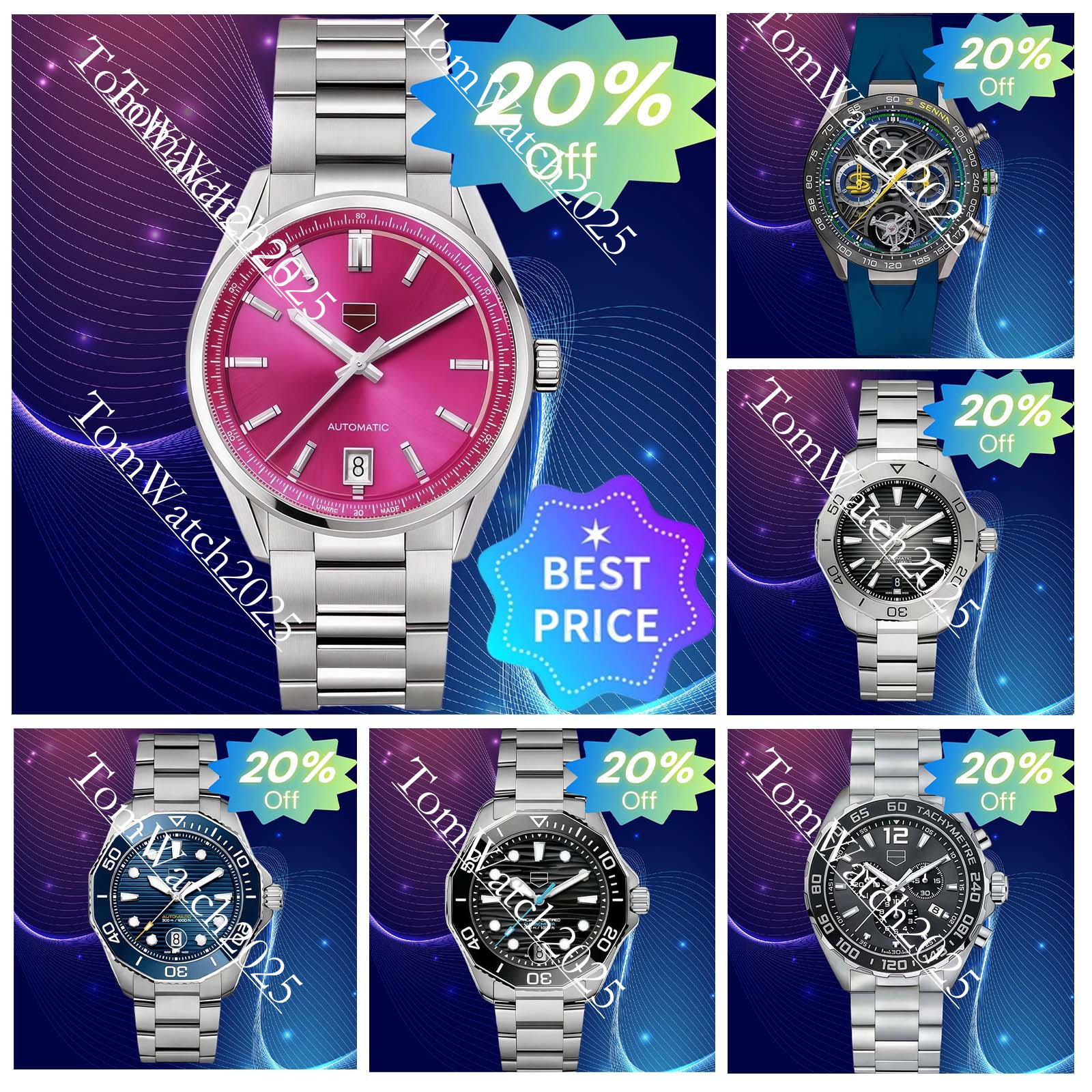 2026 AAA Tagly Hueuerly Watch chronomat Mens Watch Designer Superclone Tagly Huers F1 Watches Men Designer Womens Watches High Quality Quartz Battery Watch c1