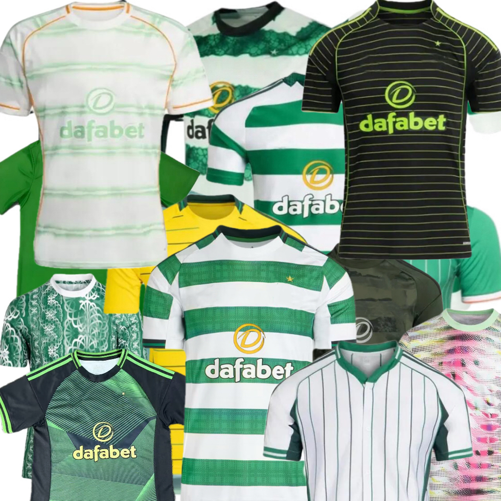 celticfc 2024 2025 2026 Soccer Jerseys KYOGO DAIZEN KUHN McGREGOR REO EDOUARD TURNBULL IDAH CHRISTIE JOTA GRIFFITHS FORREST Origins MEN Kids football shirt