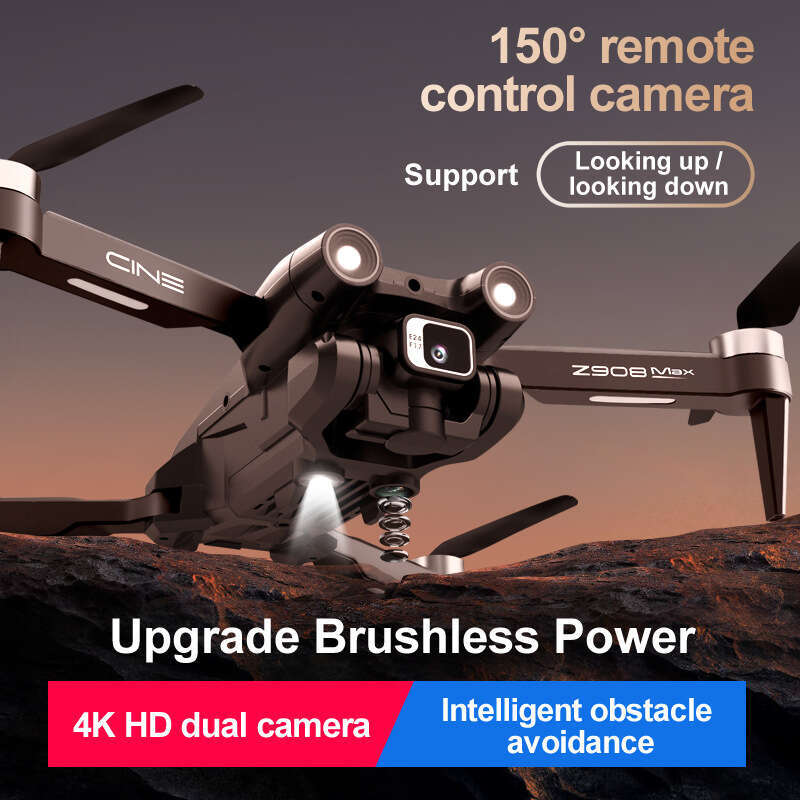 Z MAX Drone Optical Flow Dual Camera Brushless Motor Three Sided Obstacle Avoidance Remote Control Aircraft