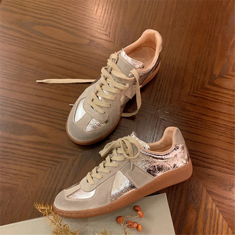 MORAZORA INS Fashion Cow Suede Leather Women Sneakers Yellow Pink Purple Lace Up Flat Sneakers Spring Summer Casual Shoes 250930