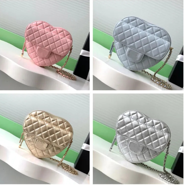 10A 25B Designer LOVE bag top-quality handbag double chain leather shoulder strap bag shoulder bag crossbody bag with box AS3191