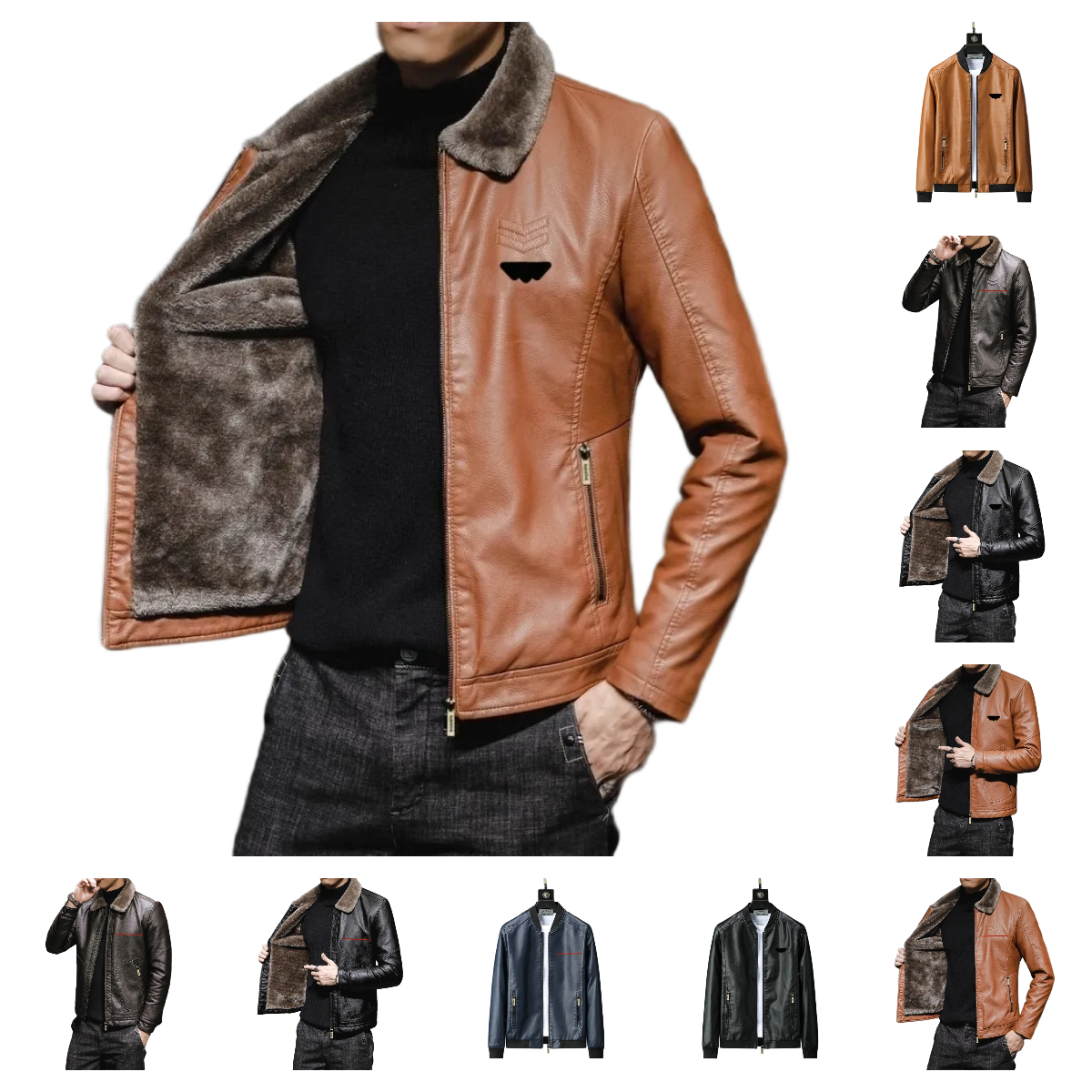 Leather Jackets Faux Leather Parka fashion mens letter Parkas Designer Men's Jackets Mens Couples Coat Outerwear jacket for male Windproof Outwear Soft Shell