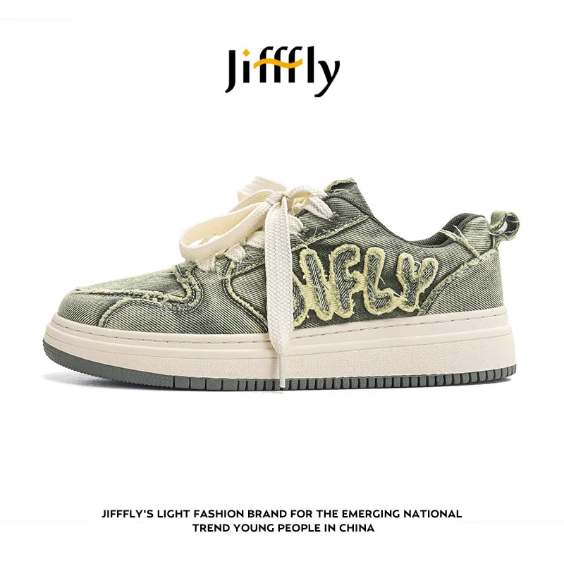 free shipping designer Jifffly's new autumn and winter versatile and trendy sports shoes casual sports couple's versatile running shoes