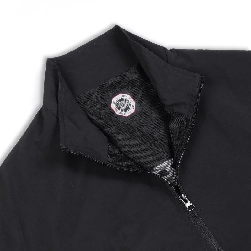 Jinx Team Black Jacket Unisex Windbreaker Sports Coat Men Women Loose Track Activewear Long Sleeve Top Embroidery Y2k Outerwears 250930