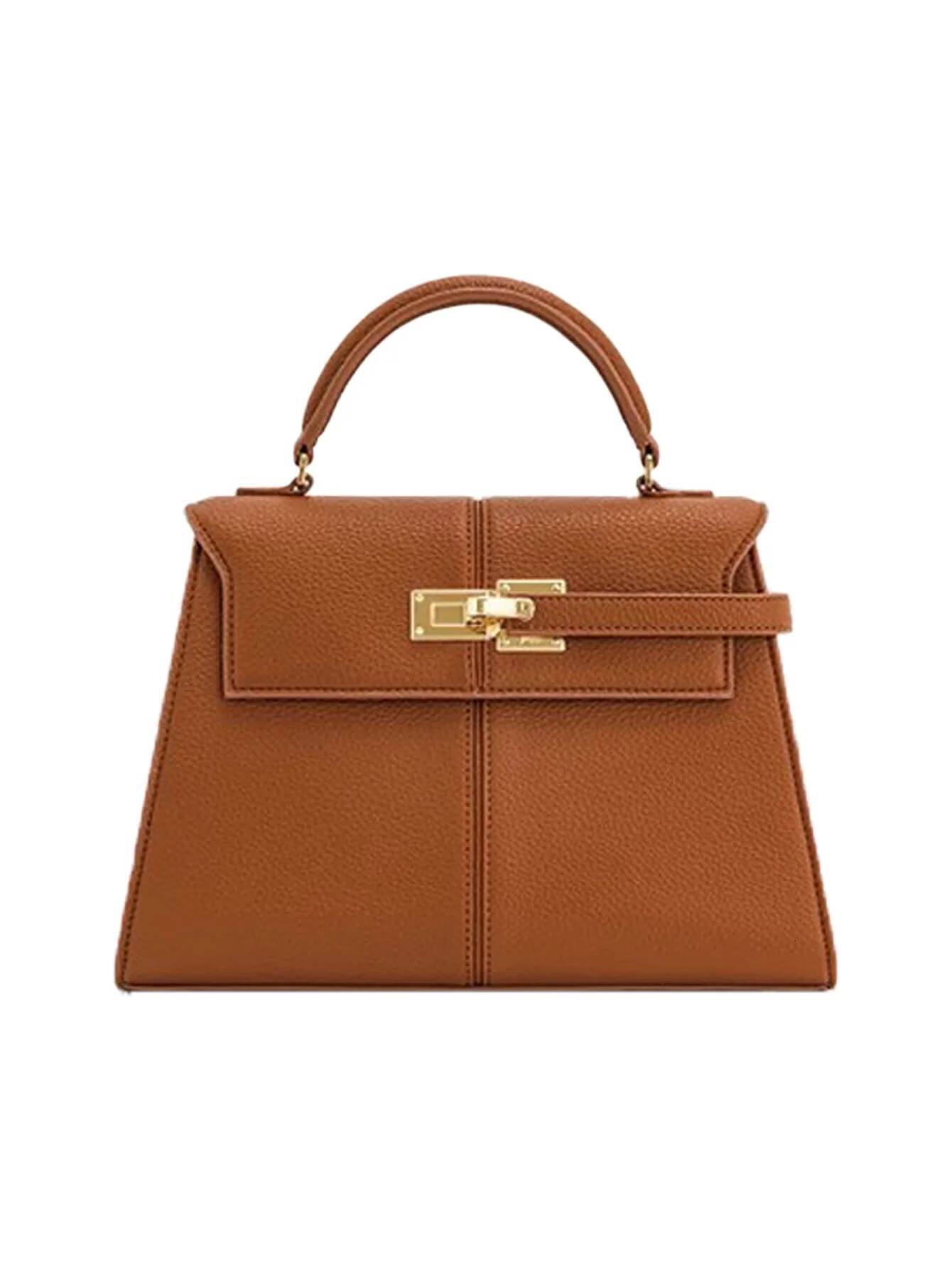 Simple Women's Fashion 2025 New Handbag Lychee Pattern Shoulder Elegant And Versatile Crossbody Bag