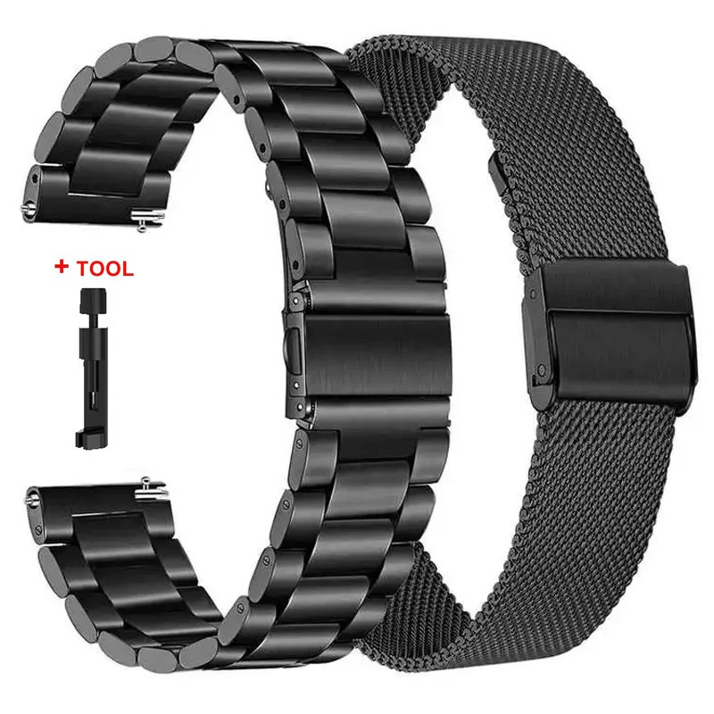 Stainless Steel Strap For Xiaomi Mi Watch Color Band Metal 22MM Quick Release Bracelet Amazfit Pace Stratos 3 2 2S GTR 47MM 250925