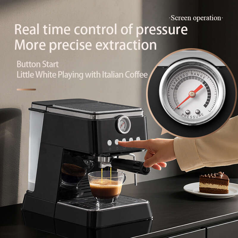 Italian-style Coffee Semi-automatic Small Household High-pressure Extraction Steam Milk Foam Latte Art All-in-one hine Office